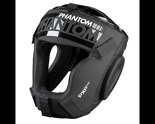 Шолом боксерський з капою Phantom APEX Cage Black