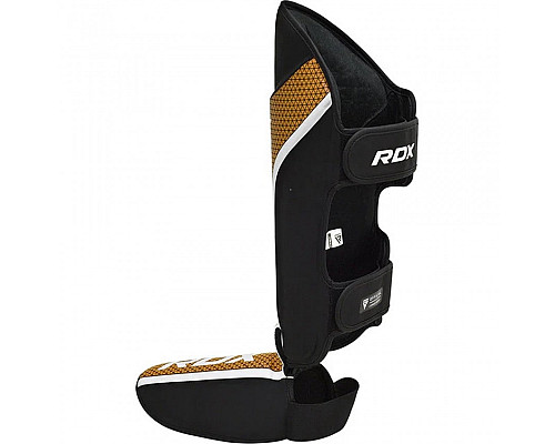 Захист гомілки RDX T17 Aura L, чорно-золотисті