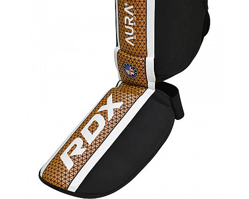 Захист гомілки RDX T17 Aura L, чорно-золотисті