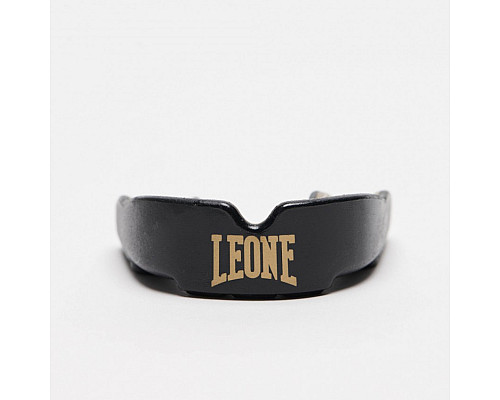 Капа боксерська Leone DNA, чорно-золотиста