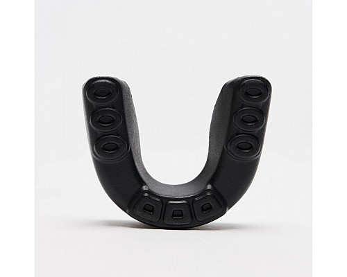 Капа боксерська Leone DNA, чорно-золотиста