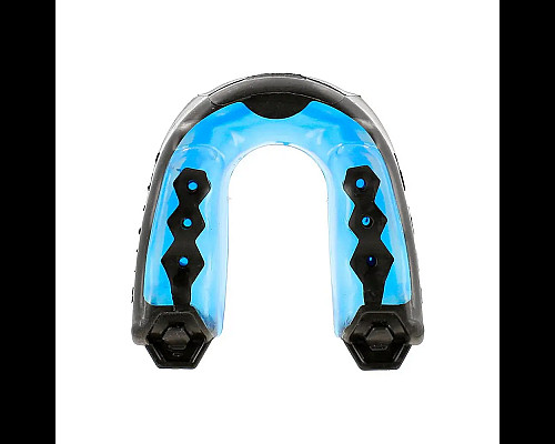 Капа боксерська дитяча Shock Doctor Gel Max до 10 років чорно-синя