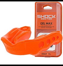 Капа боксерська доросла Shock Doctor Gel Max від 11 років оранжева