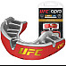 Капа боксерська дитяча OPRO Gold UFC до 10 років червоно-срібляста