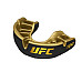 Капа боксерська доросла OPRO Gold UFC від 11 років чорно-золотиста