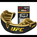 Капа боксерська доросла OPRO Gold UFC від 11 років чорно-золотиста