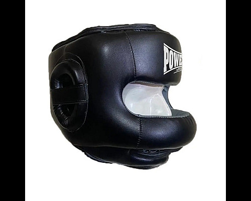 Шолом боксерський закритий PowerPlay 3067 розмір XL, чорний