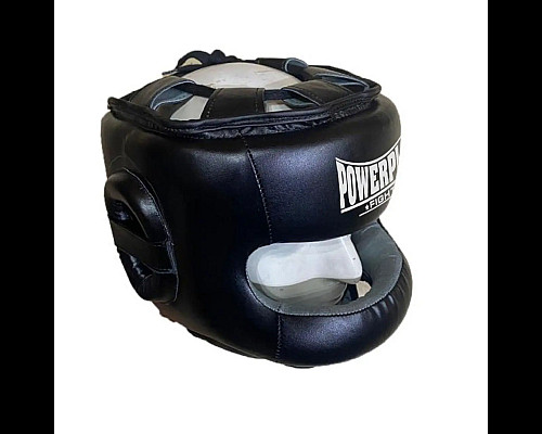 Шолом боксерський закритий PowerPlay 3067 розмір XL, чорний