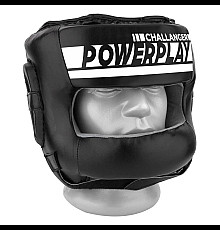 Шолом боксерський закритий PowerPlay 3067 розмір XL, чорний