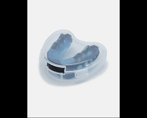 Капа боксерська доросла Shock Doctor Gel Max від 11 років чорно-синя