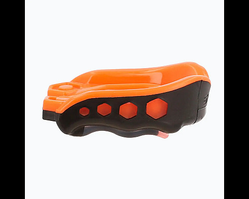 Капа боксерська доросла Shock Doctor Gel Max від 11 років чорно-оранжева