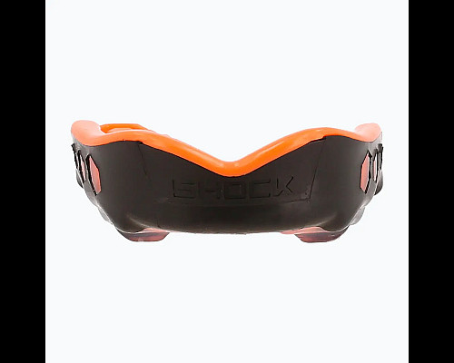 Капа боксерська доросла Shock Doctor Gel Max від 11 років чорно-оранжева