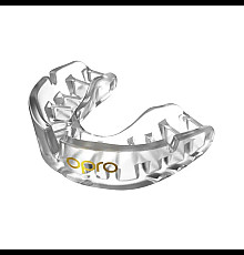 Капа боксерська дитяча OPRO Gold до 10 років прозора