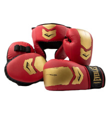 Комплект для боксу дитячі Everlast PROSPECT 2 BOXING KIT, червоно-золотий