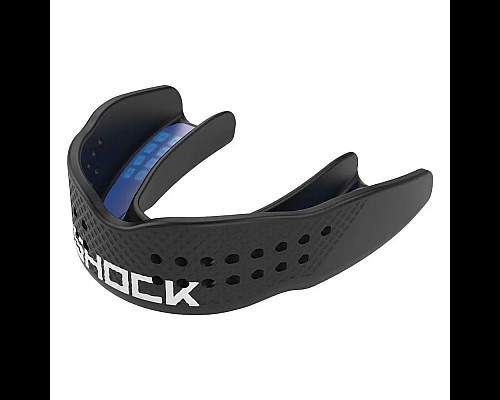 Капа боксерська доросла Shock Doctor SuperFit від 11 років чорна