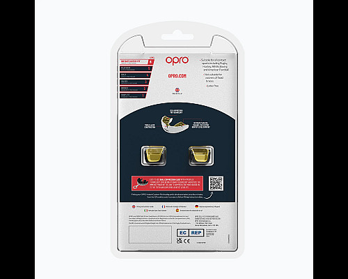 Капа боксерська доросла OPRO Instant Eyes від 11 років чорно-зелена