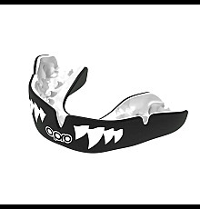 Капа боксерська доросла OPRO Instant JAWS від 11 років чорна