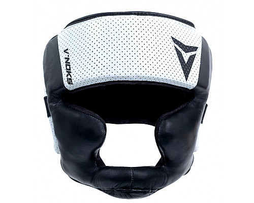 Шолом боксерський VNoks Aria L/XL, чорно-білий