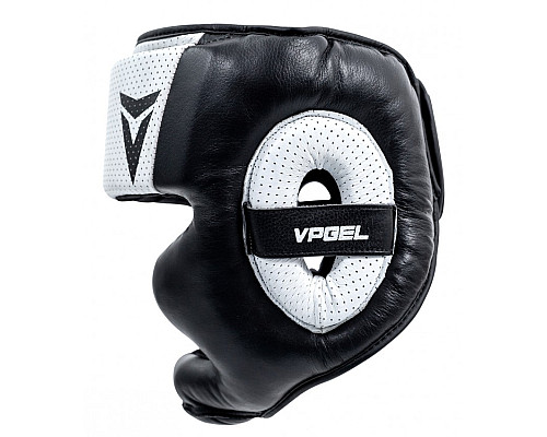 Шолом боксерський VNoks Aria L/XL, чорно-білий