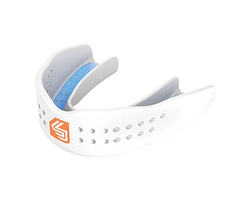 Капа боксерська дитяча Shock Doctor All Sport до 10 років біла