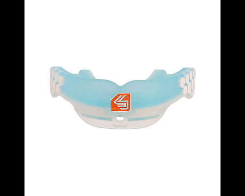 Капа боксерська доросла Shock Doctor Gel Max Power від 11 років блакитна