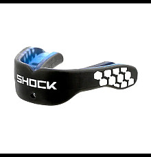 Капа боксерська доросла Shock Doctor Gel Max Power від 11 років чорна