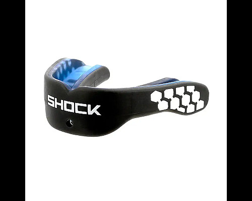 Капа боксерська доросла Shock Doctor Gel Max Power від 11 років чорна