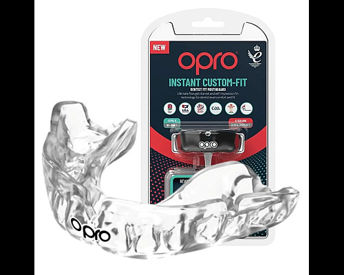 Капа боксерська доросла OPRO Instant від 11 років прозора