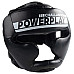 Шолом боксерський закритий PowerPlay 3048 розмір S, чорно-білий