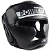 Шолом боксерський закритий PowerPlay 3048 розмір S, чорно-білий