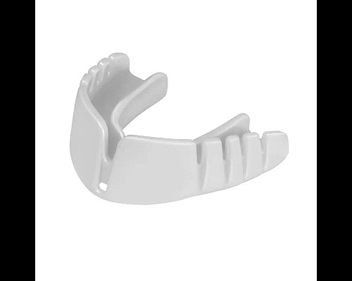 Капа боксерська доросла OPRO Snap-Fit від 11 років біла