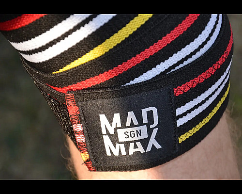 Бинти на коліна MadMax MFA-292 1,8 м, різнокольорові