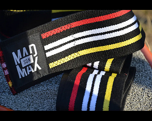 Бинти на коліна MadMax MFA-292 1,8 м, різнокольорові