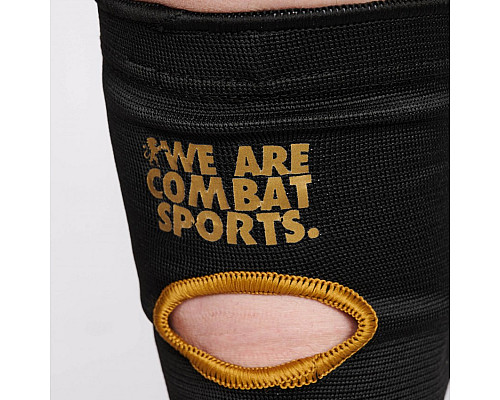 Наколінники Leone DNA L/XL, чорно-золотисті