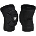 Наколінники спортивні RDX Hosiery Knee Foam K5 L, чорно-білі