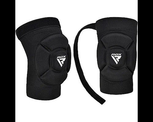 Наколінники спортивні RDX Hosiery Knee Foam K5 L, чорно-білі