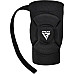 Наколінники спортивні RDX Hosiery Knee Foam K5 L, чорно-білі