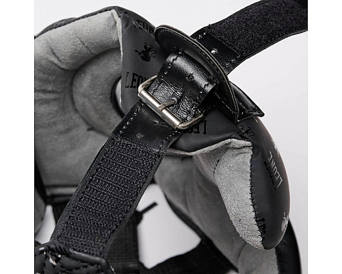 Шолом боксерський Leone DNA L, чорний