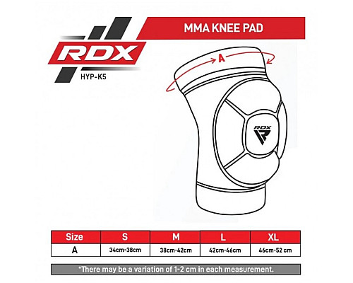 Наколінники RDX K5 S, чорні