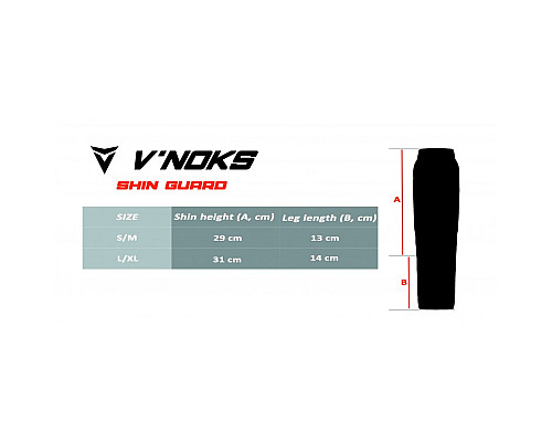 Накладки на ноги VNoks Lotta L/XL, сірий