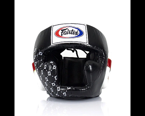 Шолом боксерський закритий Fairtex HG10 розмір M, чорний