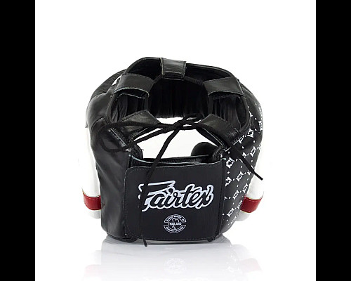 Шолом боксерський закритий Fairtex HG10 розмір XL, чорний