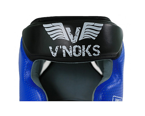 Шолом боксерський VNoks Futuro Tec S/M, чорно-синій