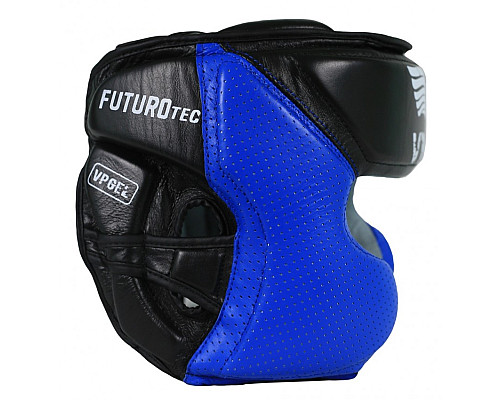 Шолом боксерський VNoks Futuro Tec S/M, чорно-синій