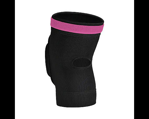 Наколінники спортивні RDX HOSIERY KNEE FOAM K5 M, чорно-рожеві