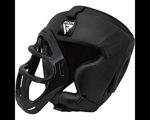 Шолом боксерський  RDX T1 Grill розмір XL, чорний