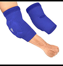 Налокітники спортивні RDX Hosiery Elbow Foam XL, сині