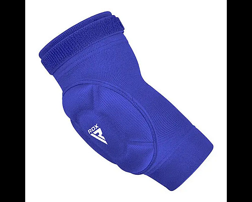 Налокітники спортивні RDX Hosiery Elbow Foam M, сині