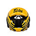 Шолом боксерський закритий Fairtex HG16 розмір XL, жовтий