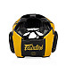 Шолом боксерський закритий Fairtex HG16 розмір XL, жовтий